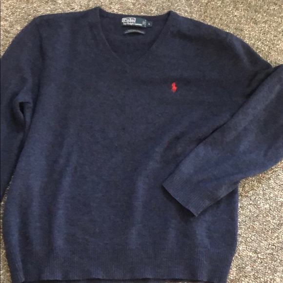 Used men’s sweaters polo by Ralph Lauren size L - Picture 2 of 9